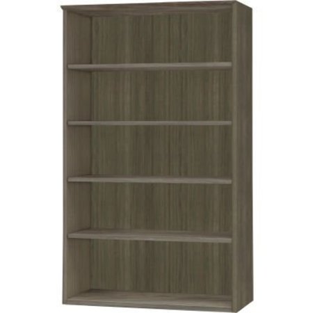 SAFCO Safco® Medina Series 5 Shelf Bookcase Gray Steel MVB5LGS